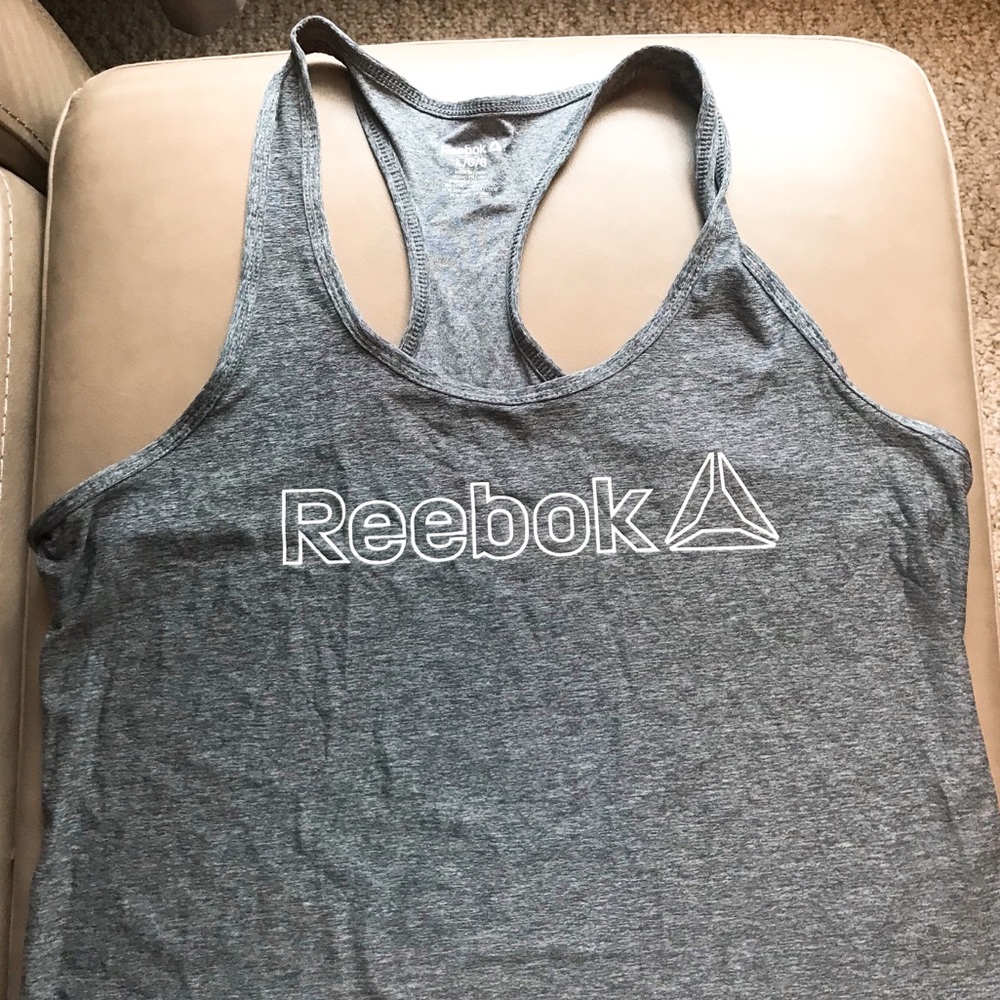 Reebok Activewear Top Gray XL NWOT